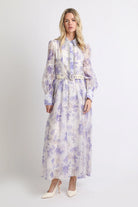 Lavender Hill Maxi Dress - Jupe NYC