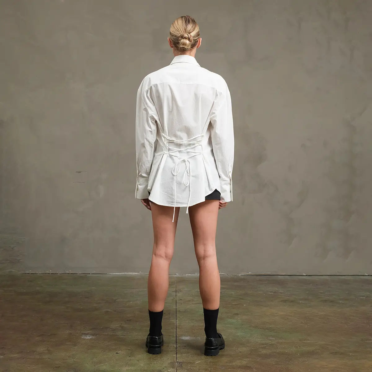 Corset Button Down Top - Jupe NYC