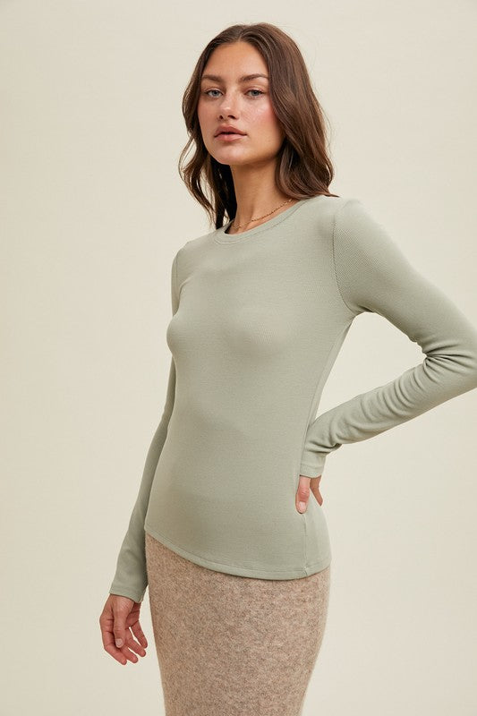 Rebecca Ribbed Top - Jupe NYC