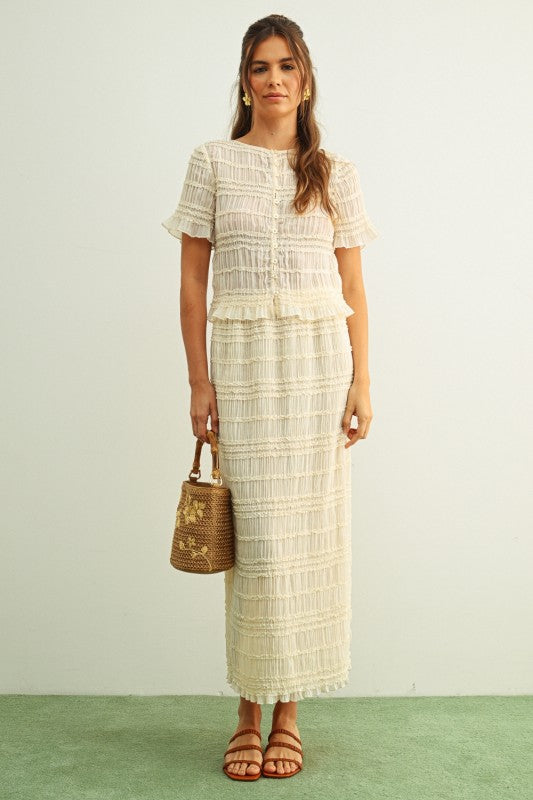 Sydney Chiffon Set - Jupe NYC