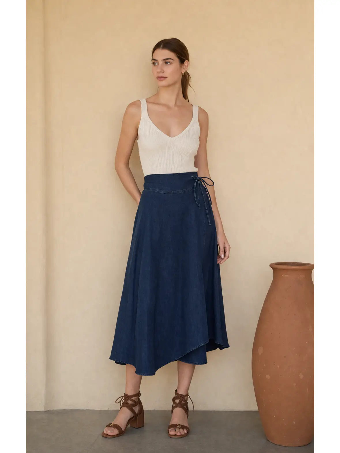 Nolita Wrap Skirt - Jupe NYC