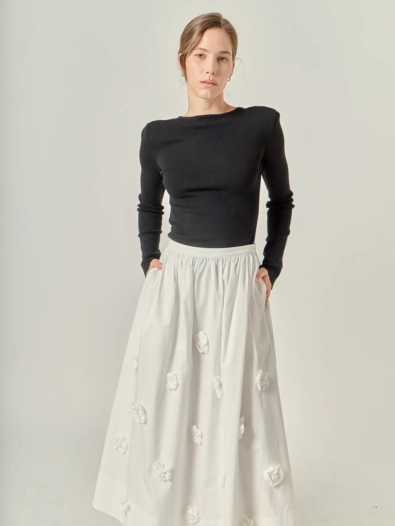 Grace Floral Skirt - Jupe NYC