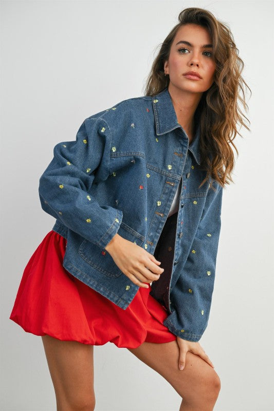 Daisy Denim Jacket - Jupe NYC