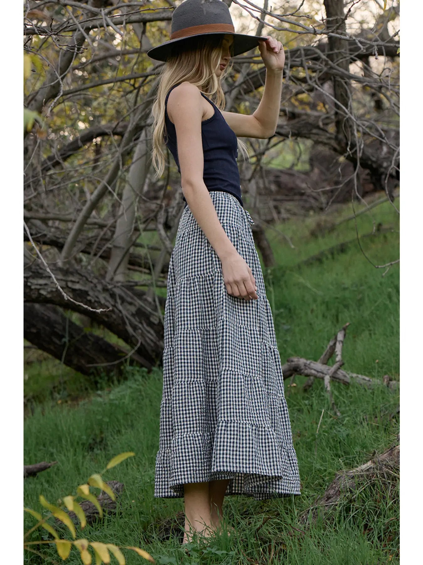 Winnie Maxi Skirt - Jupe NYC