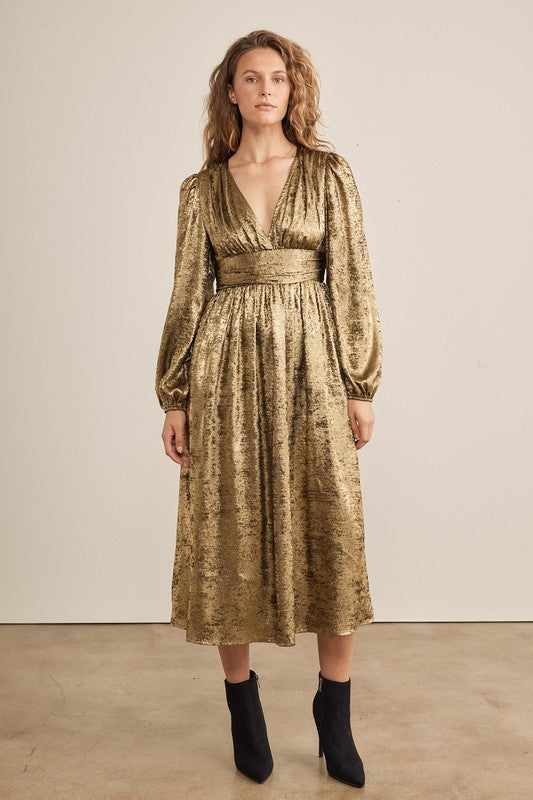 Stella Dress - Gold / Small Stella Dress - Gold / Small