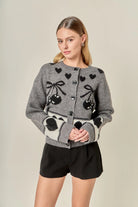 Cherie Heart Cardigan - Jupe NYC
