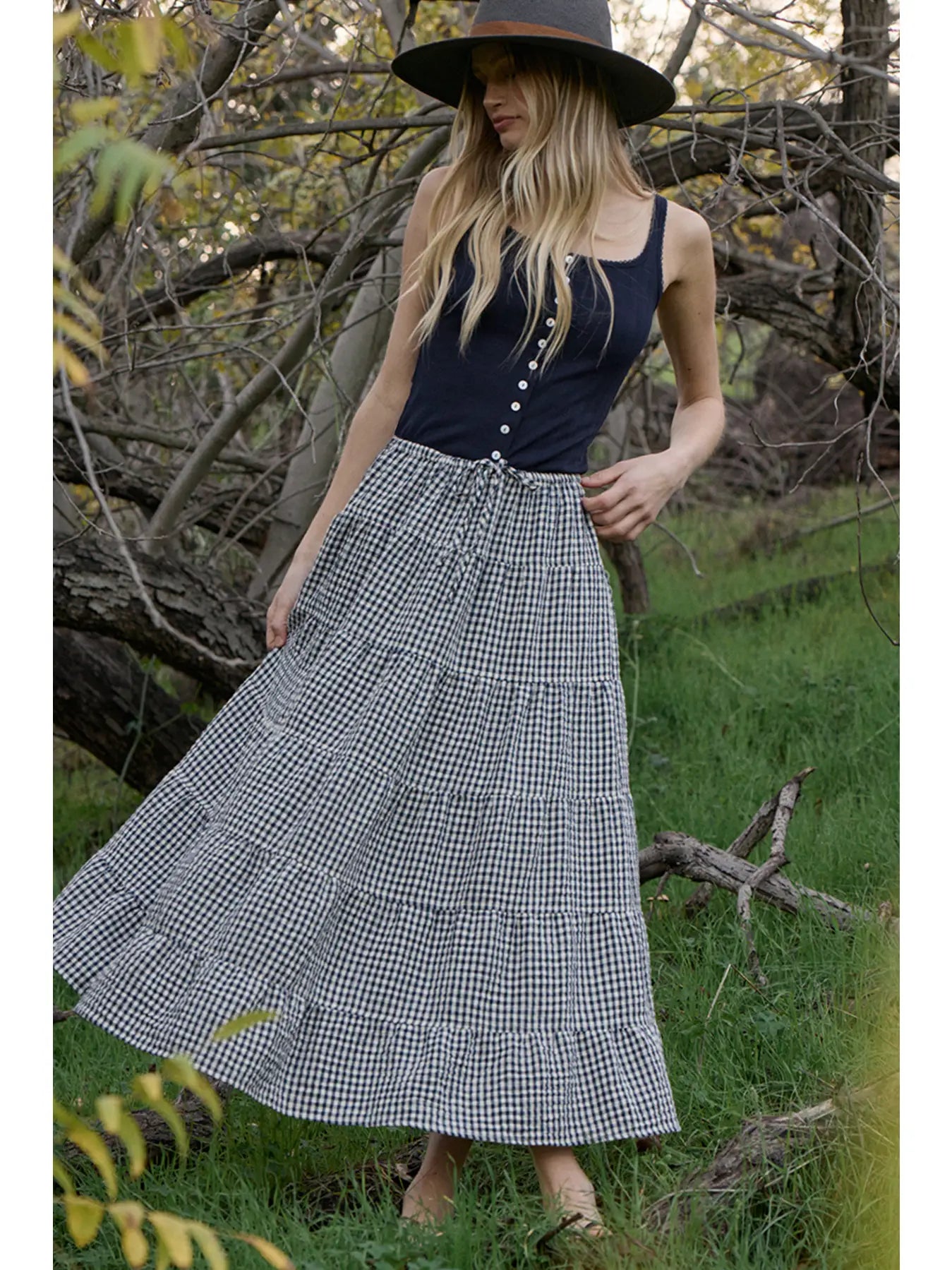 Winnie Maxi Skirt - Jupe NYC