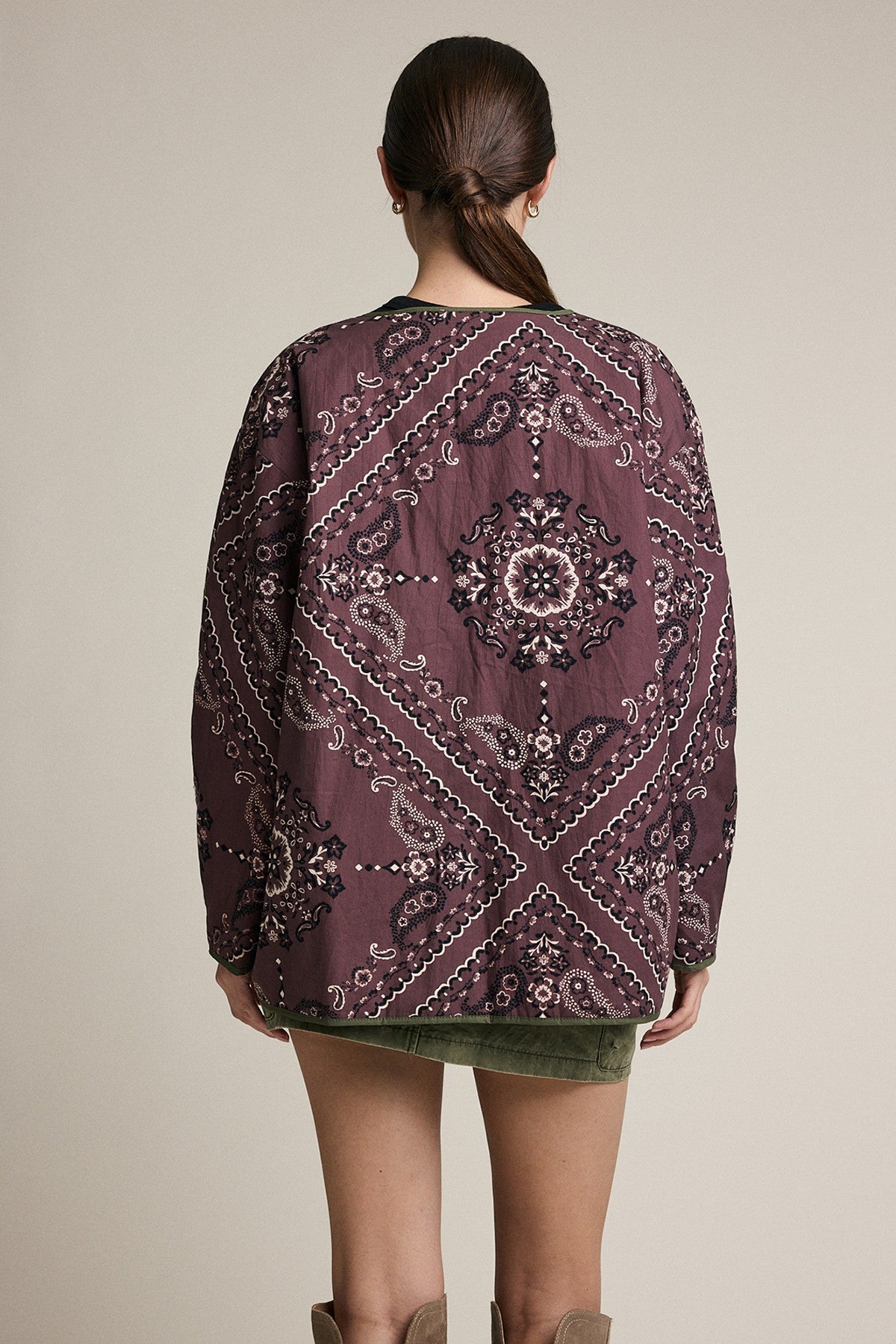 Stevie Bandana Jacket - Jupe NYC