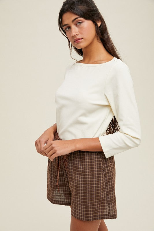 Jupe Basic Boatneck Top - Jupe NYC
