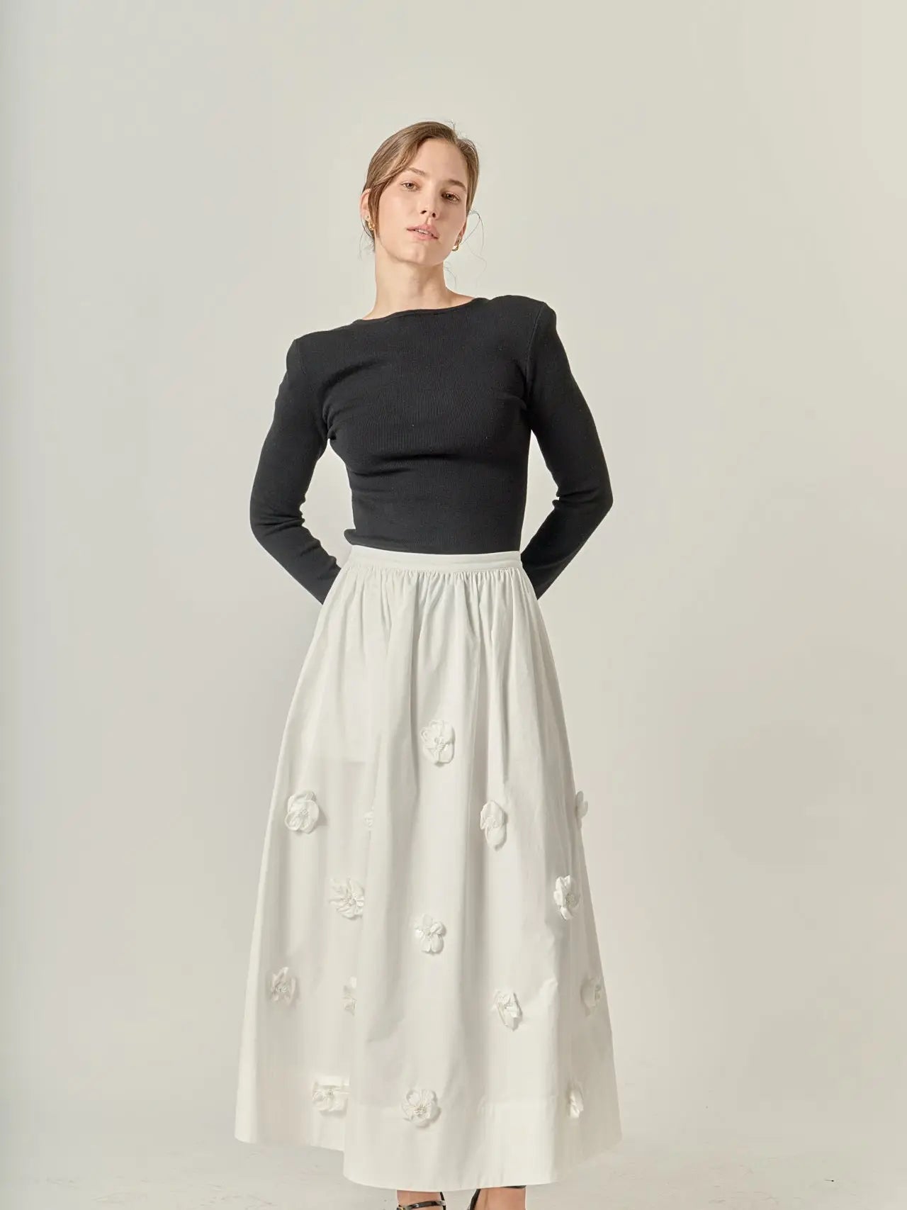 Grace Floral Skirt - Jupe NYC