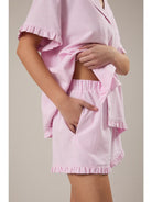 Pink Gingham Pajamas - Jupe NYC