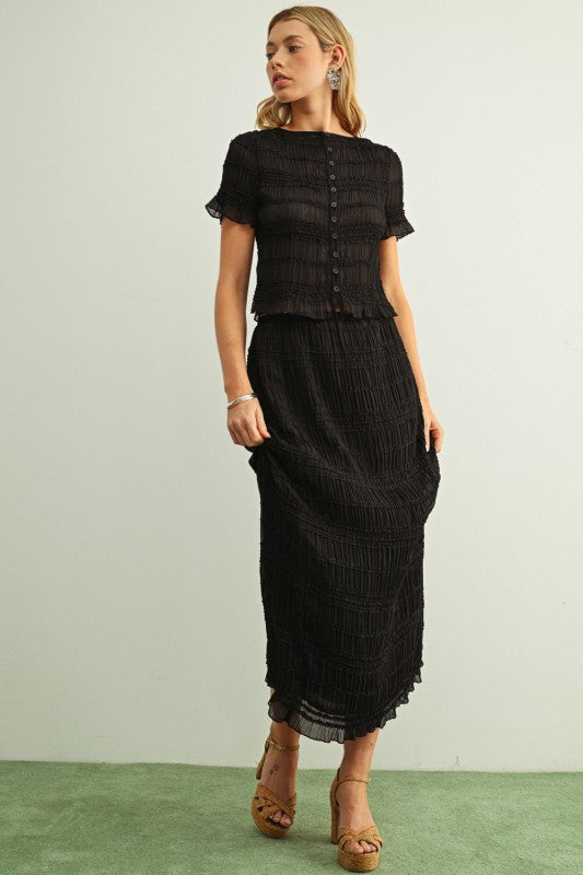 Sydney Chiffon Set - Jupe NYC