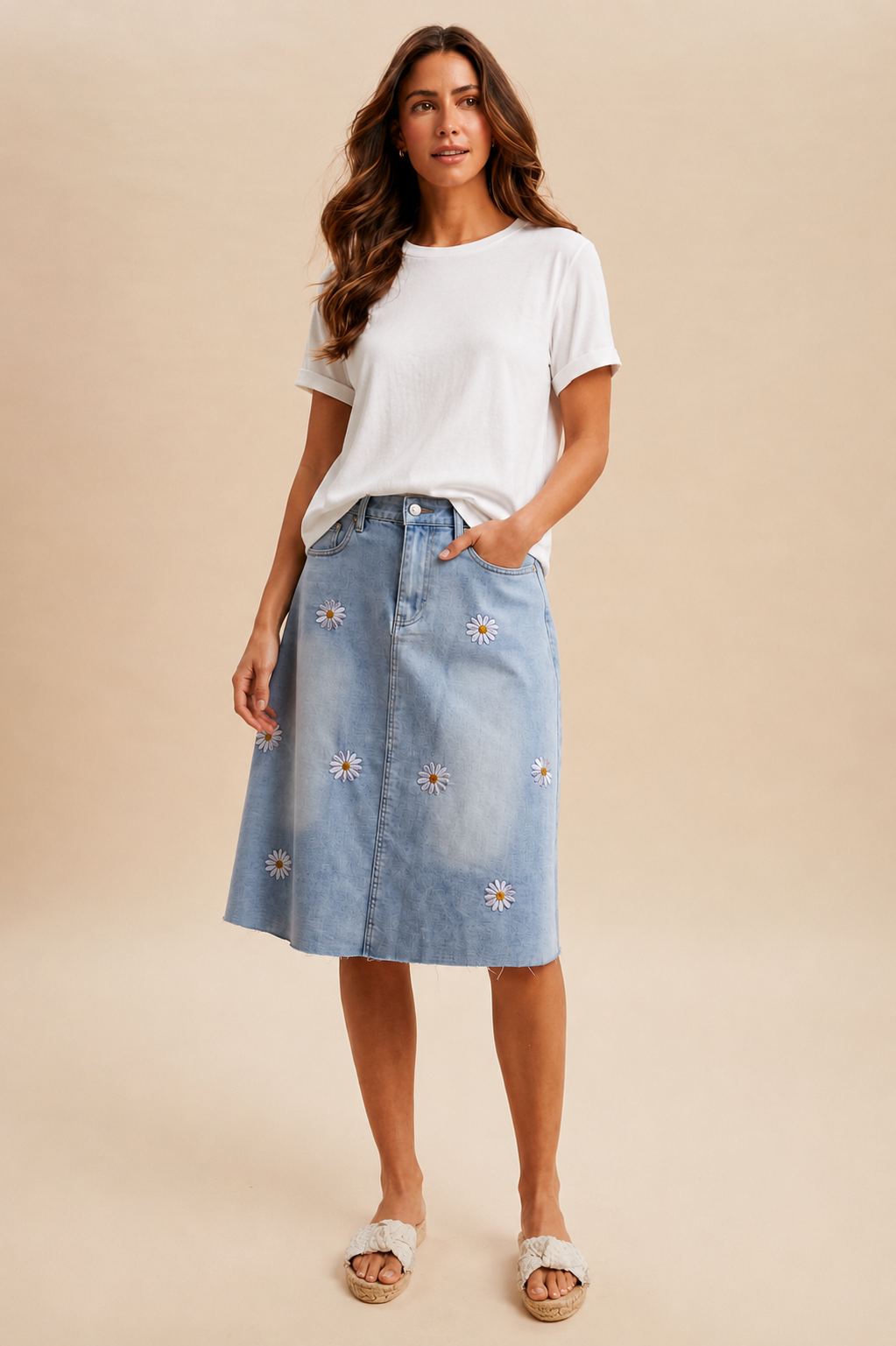 Joni Daisy Skirt - Jupe NYC