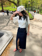 Midtown Denim Skirt - Jupe NYC