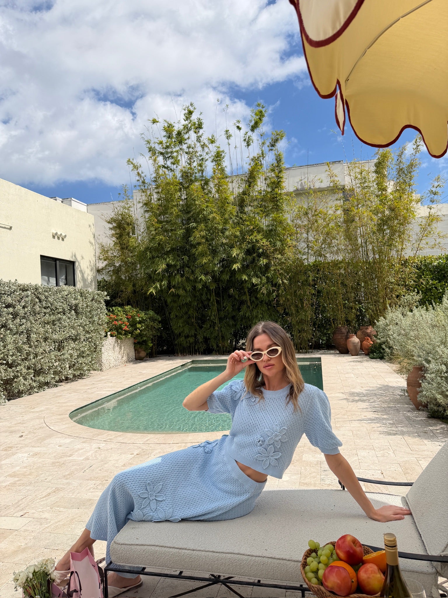 Petal Knit Set - Jupe NYC