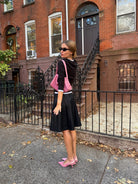 The Leather Pleated Skirt - Jupe NYC