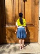 Denim Tennis Skirt - Jupe NYC