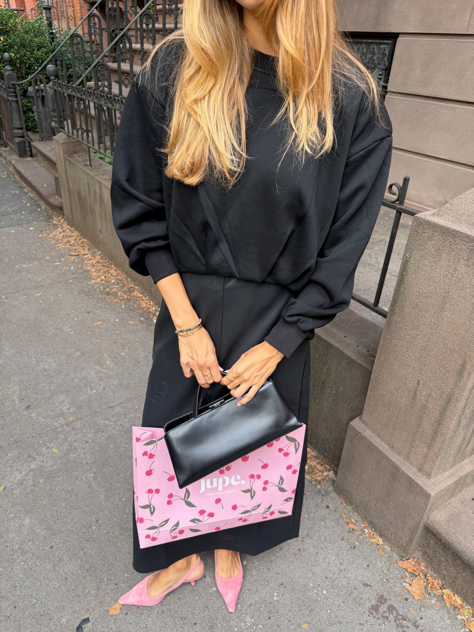Remi Bubble Sweatshirt - Jupe NYC
