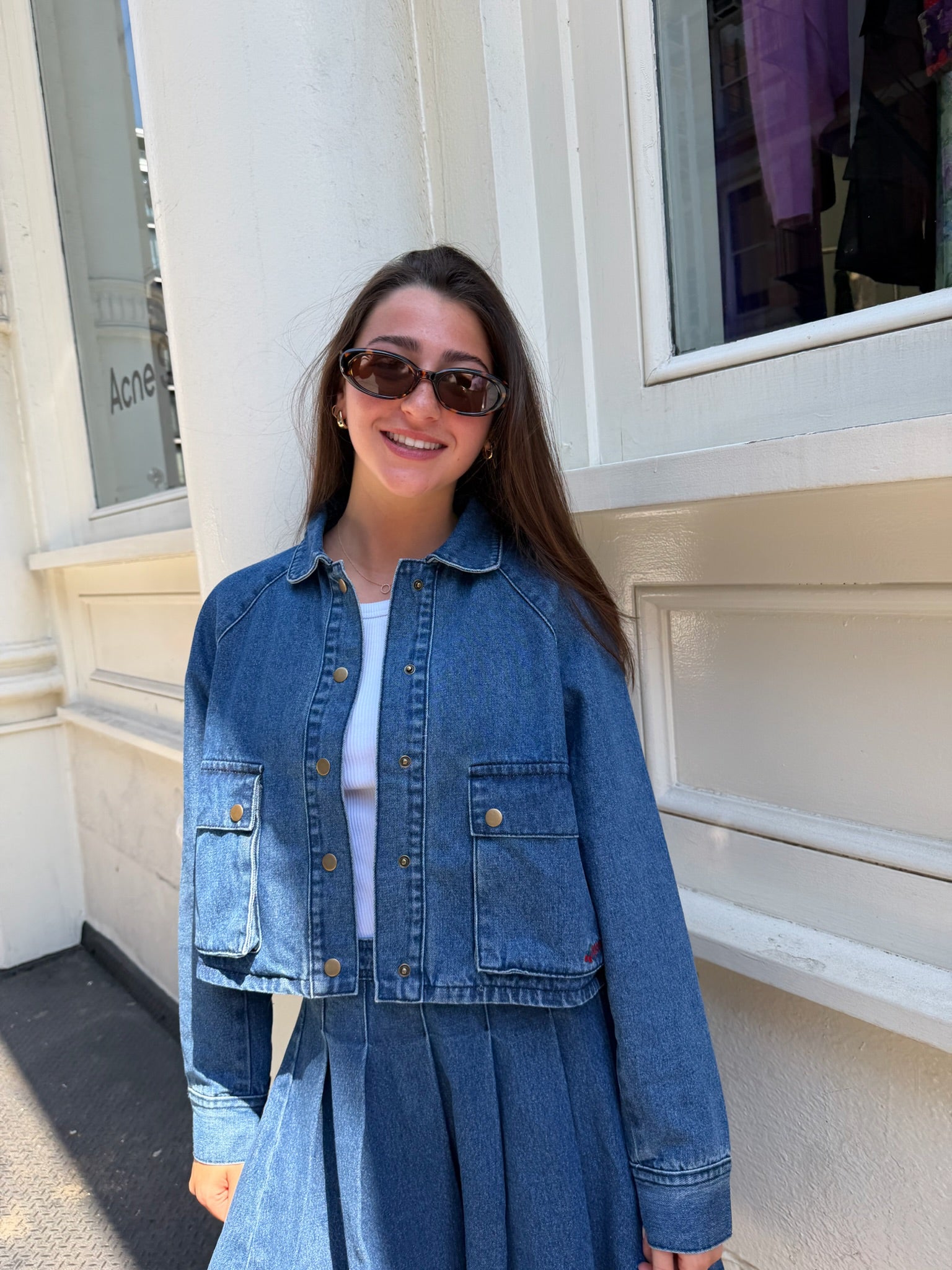Crosby Denim Jacket - Jupe NYC