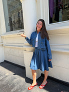 Crosby Denim Skirt - Jupe NYC