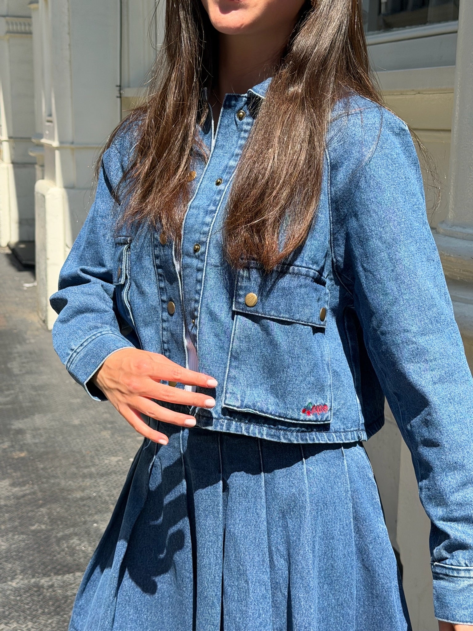 Crosby Denim Jacket - Jupe NYC