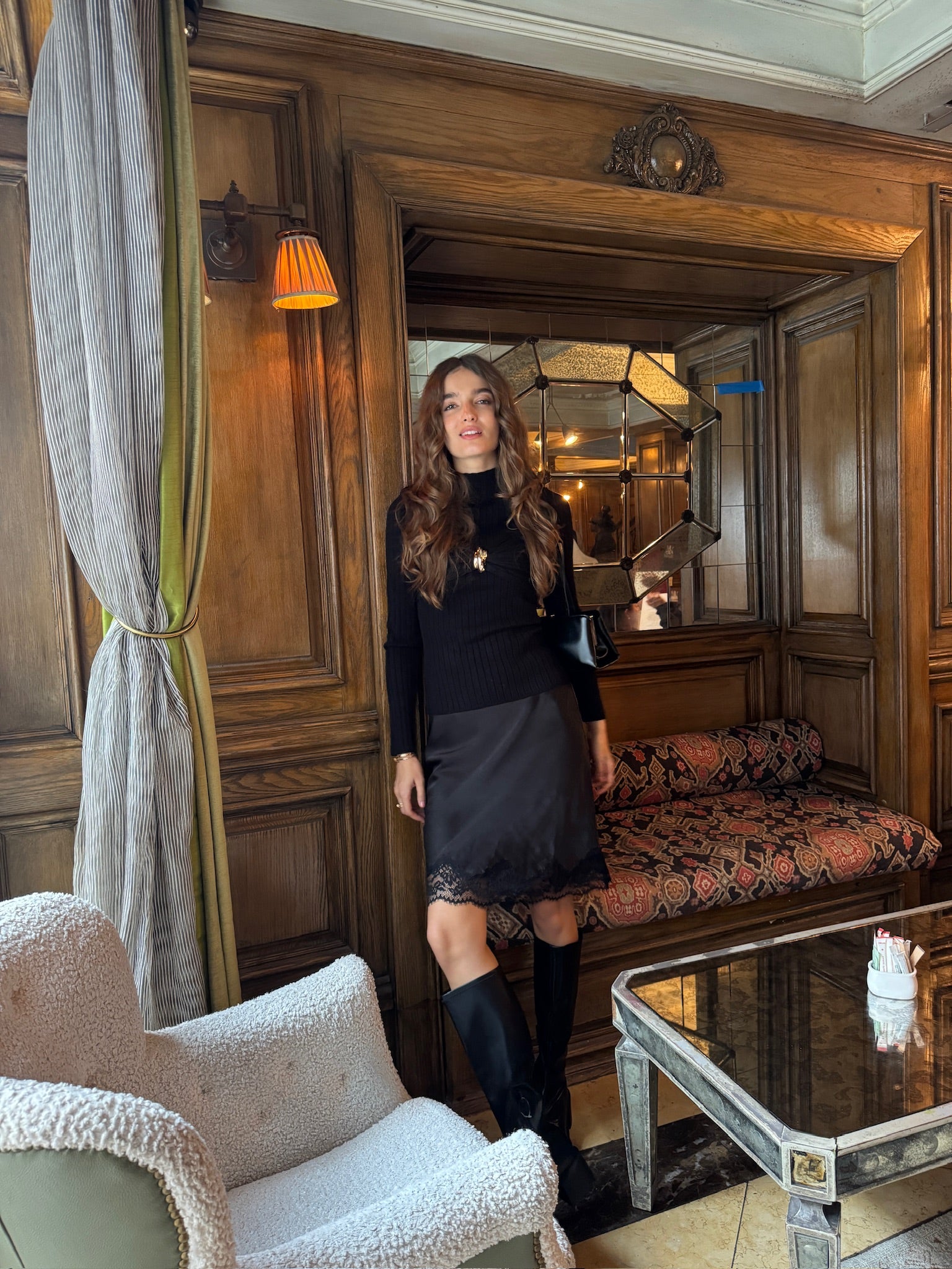 Celine Lace Skirt | Jupe NYC