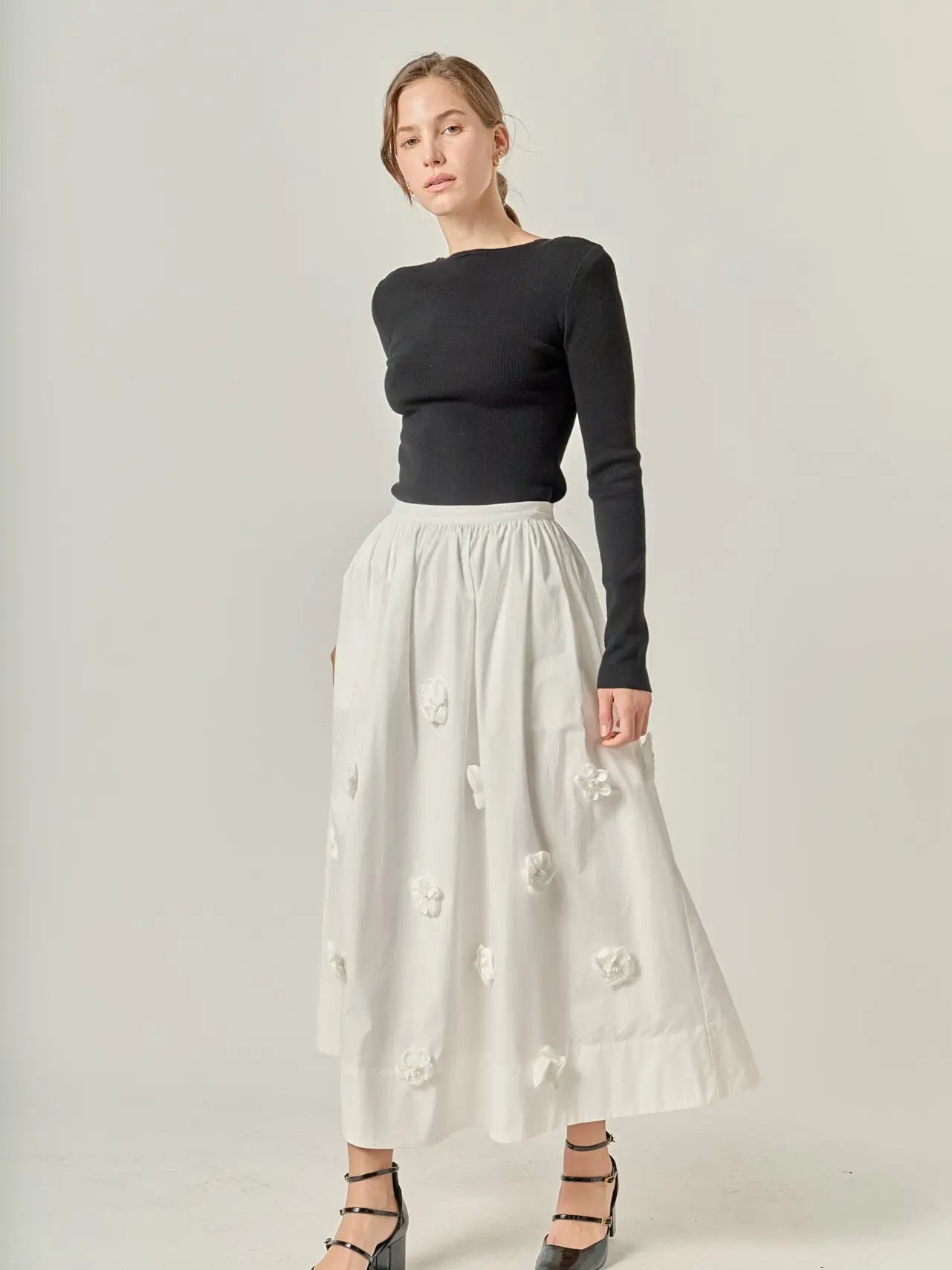 Grace Floral Skirt - Jupe NYC