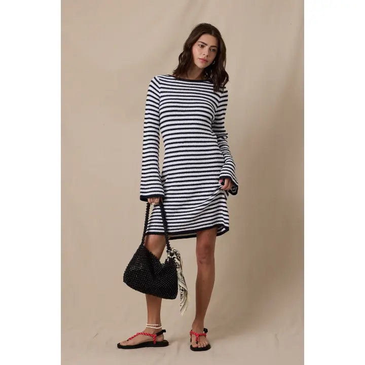 Montauk Striped Dress - Jupe NYC