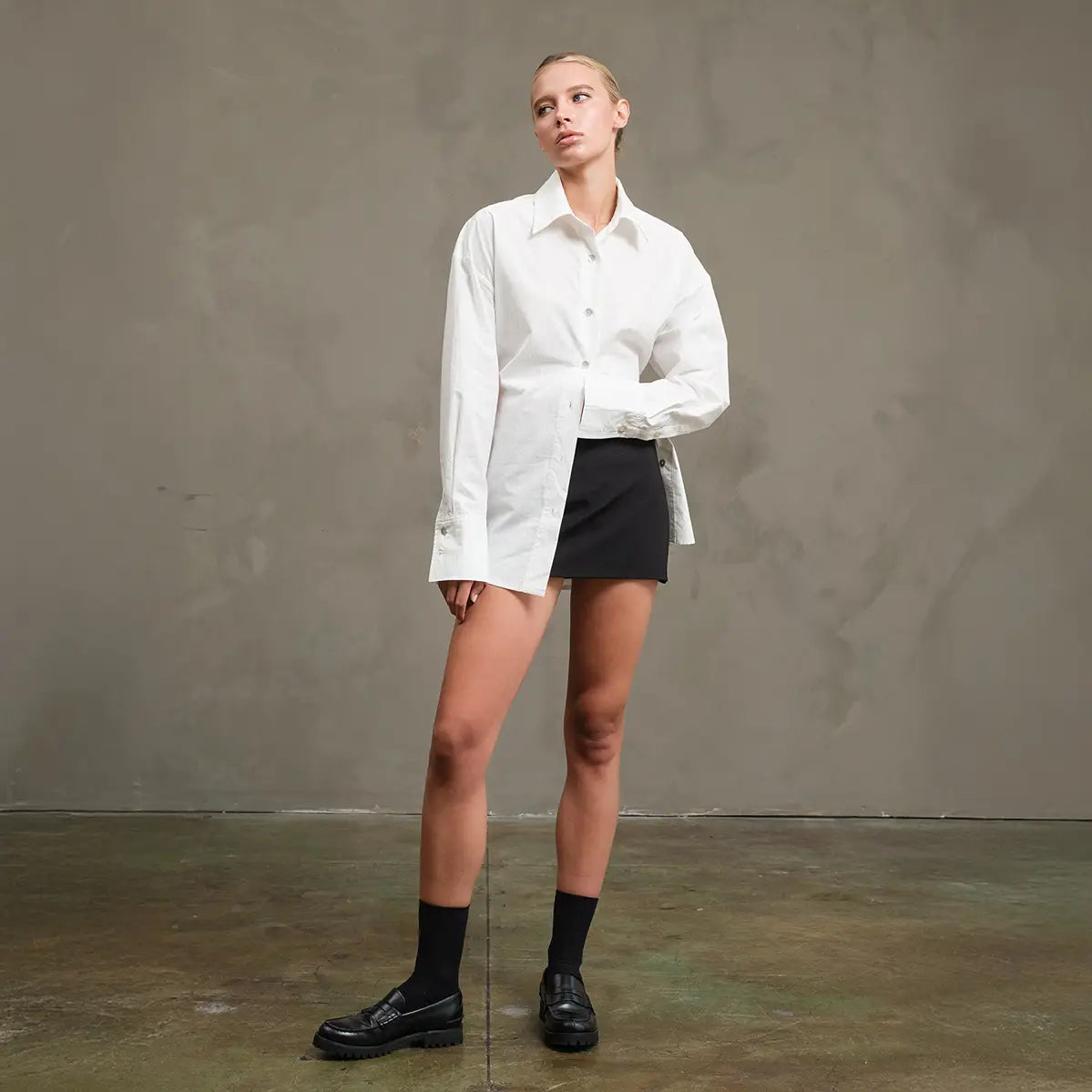 Corset Button Down Top - Jupe NYC