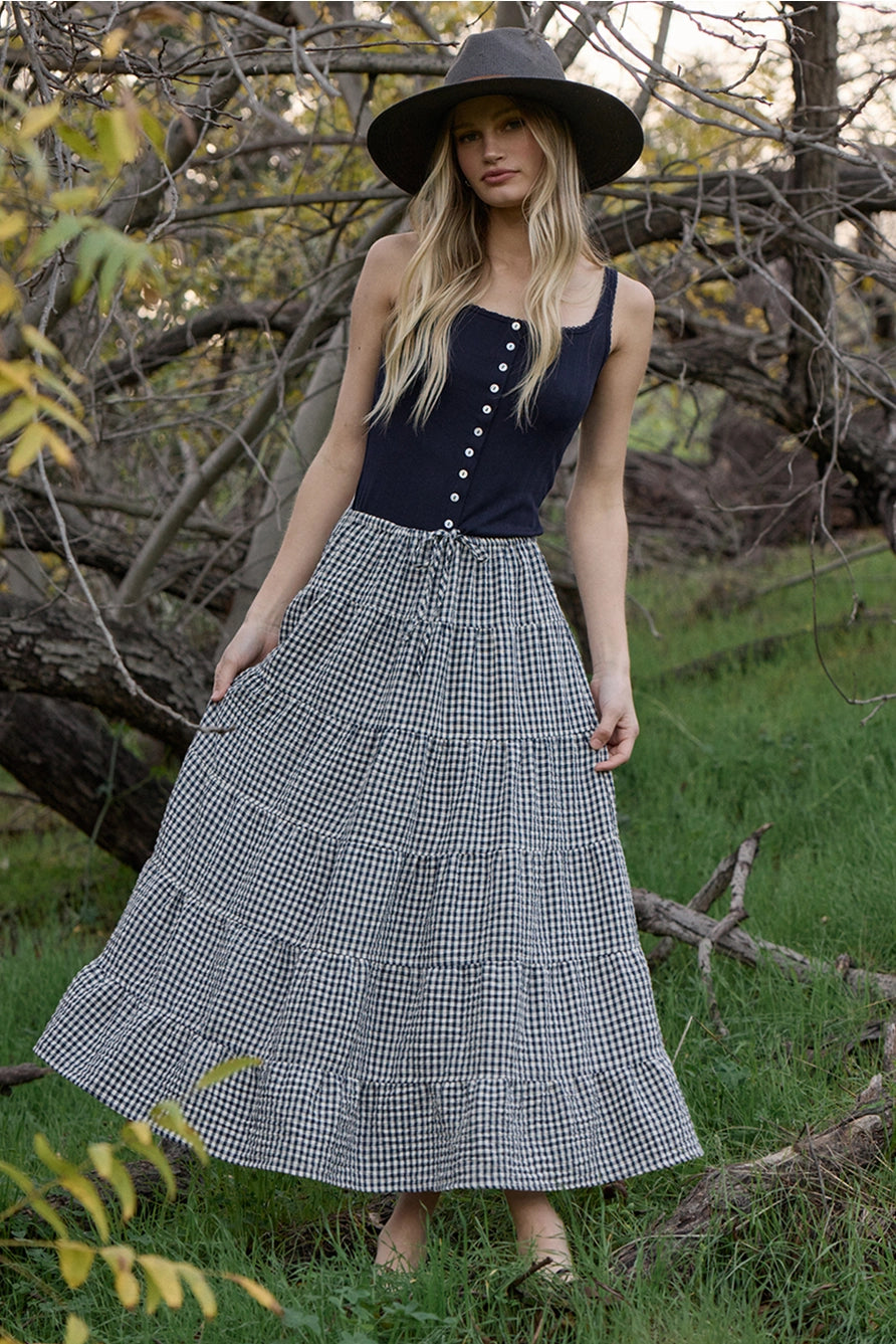 Winnie Maxi Skirt - Jupe NYC