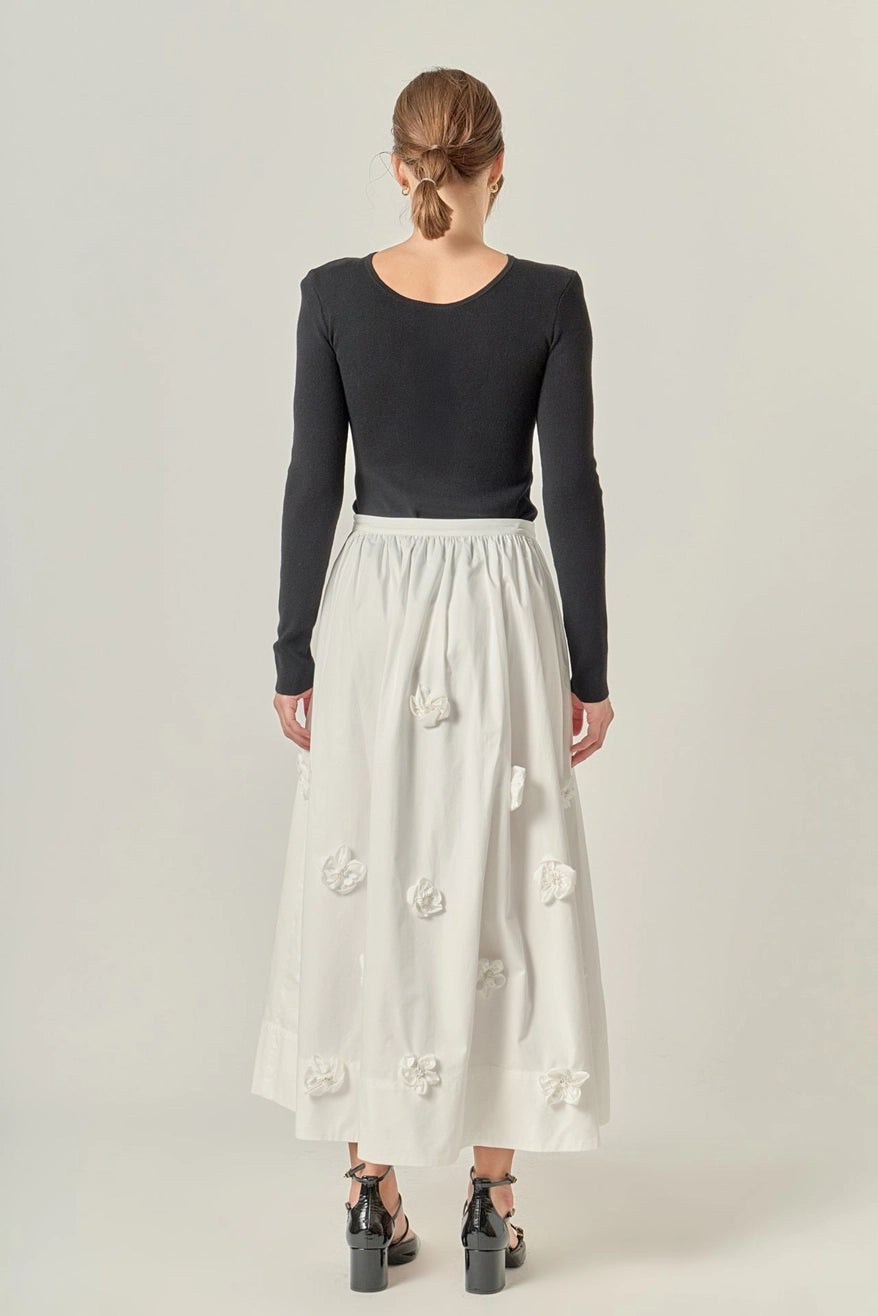Grace Floral Skirt - Jupe NYC