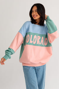 Colorblock Colorado Sweater