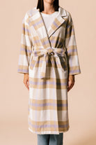 Emma Plaid Coat - Jupe NYC