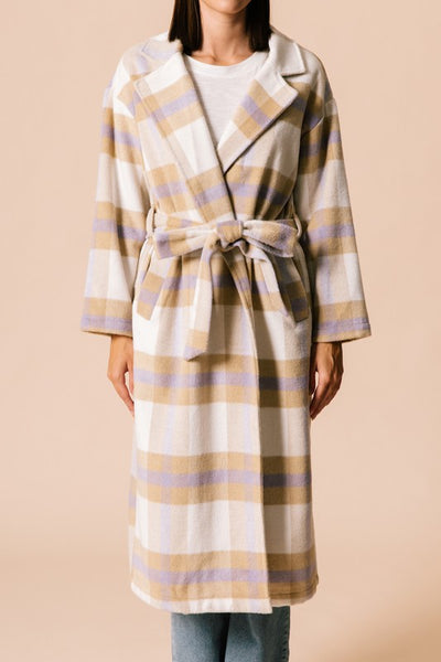Emma Plaid Coat - Jupe NYC