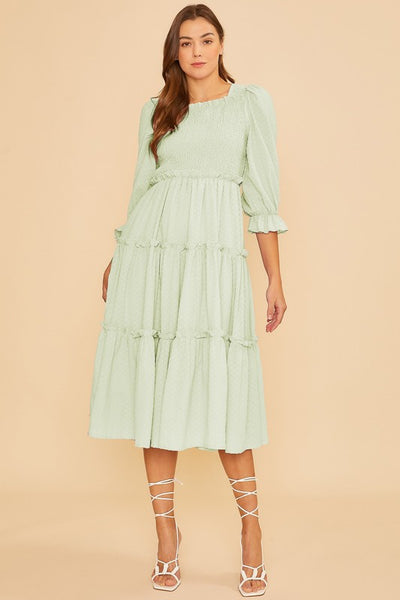 Mint Louisa Dress - Jupe NYC